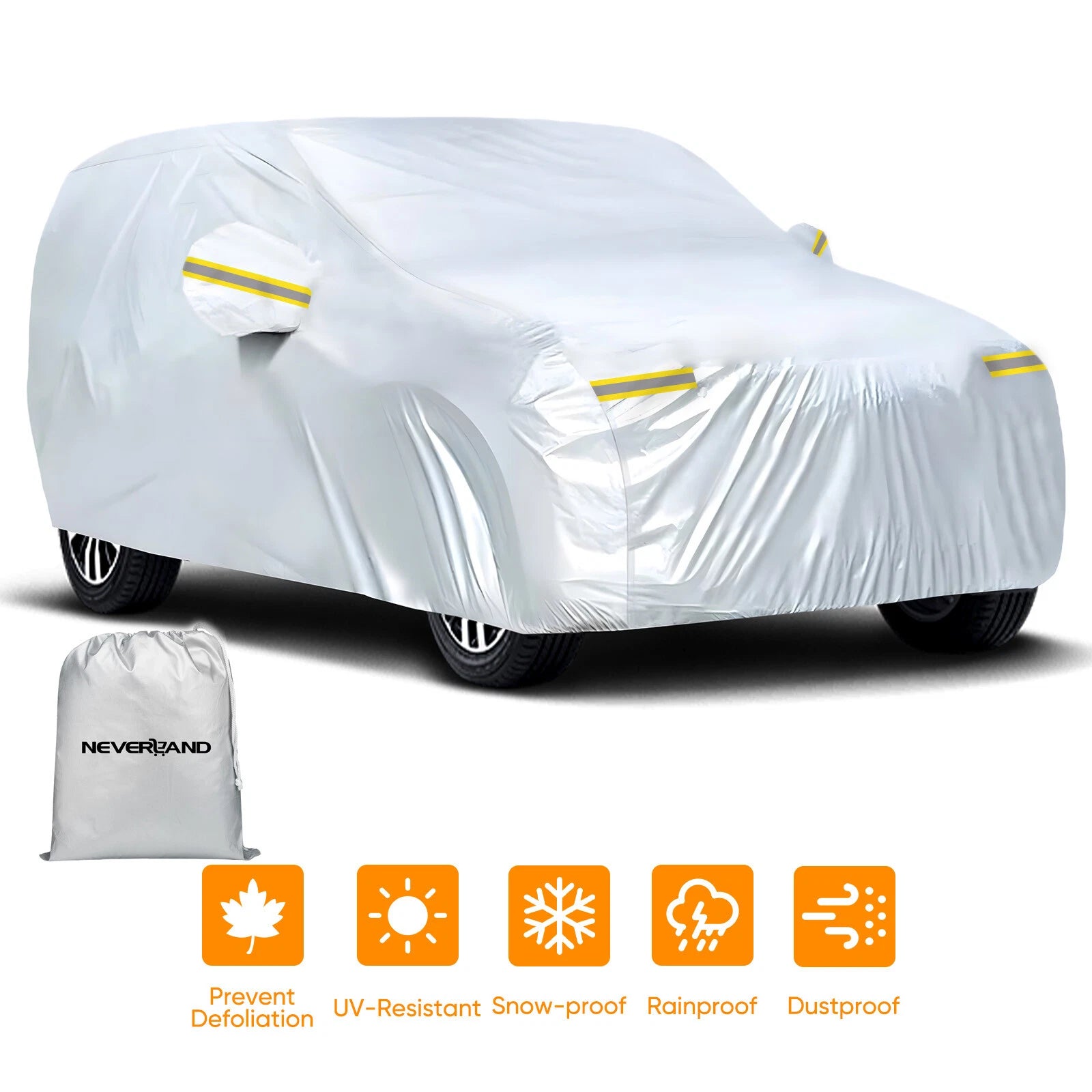 Outdoor Waterproof All-Weather SUV Car Cover for