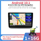 9" Stereo Radio GPS Head Unit for 2014-2018 Jeep Grand Cherokee