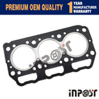 Cylinder Head Gasket for Yanmar 3T72, 3T72HA, 3T72HL