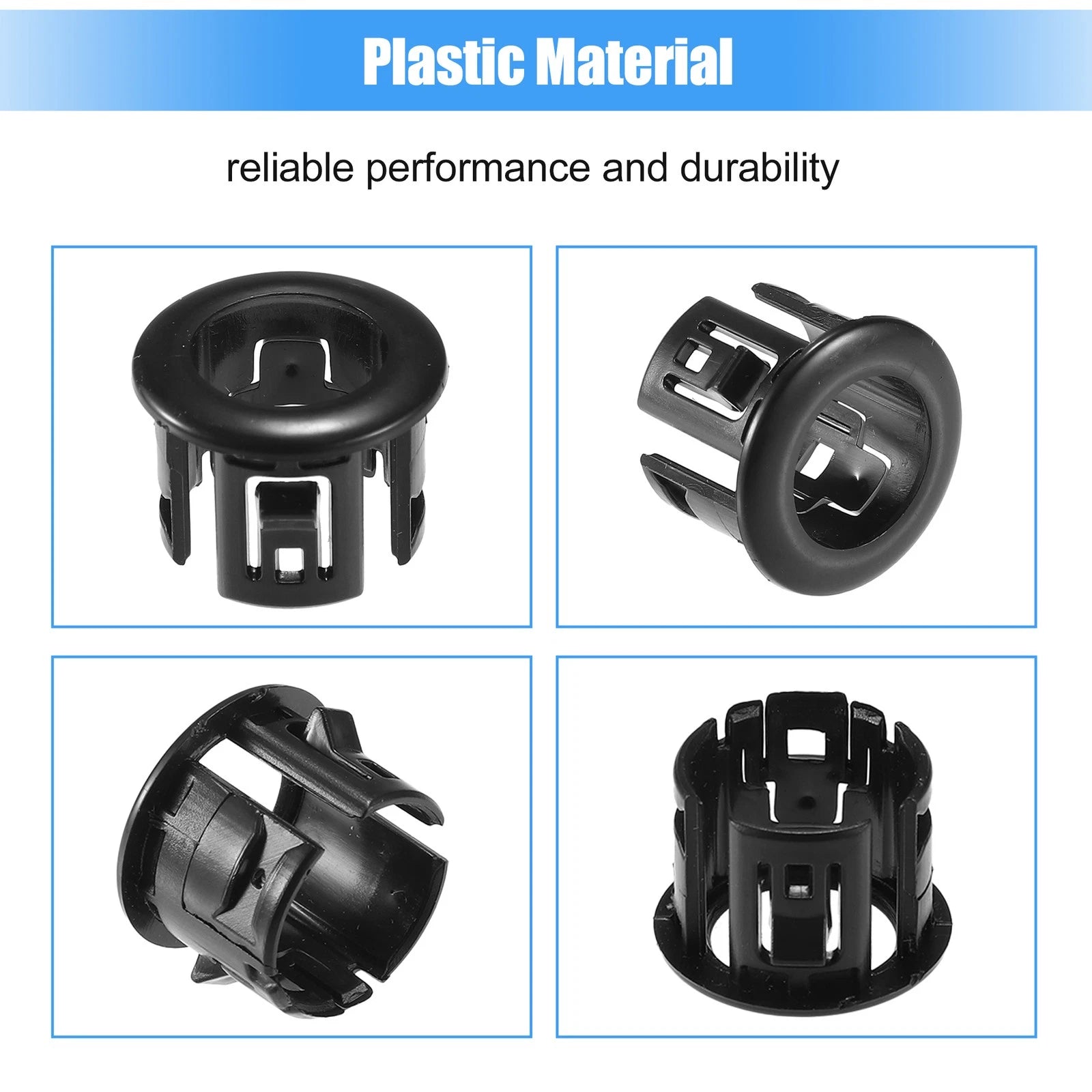 Set of 4 Parking Assist Sensor Bezels for Lexus ES350 (2007–2012) No. 8934833010