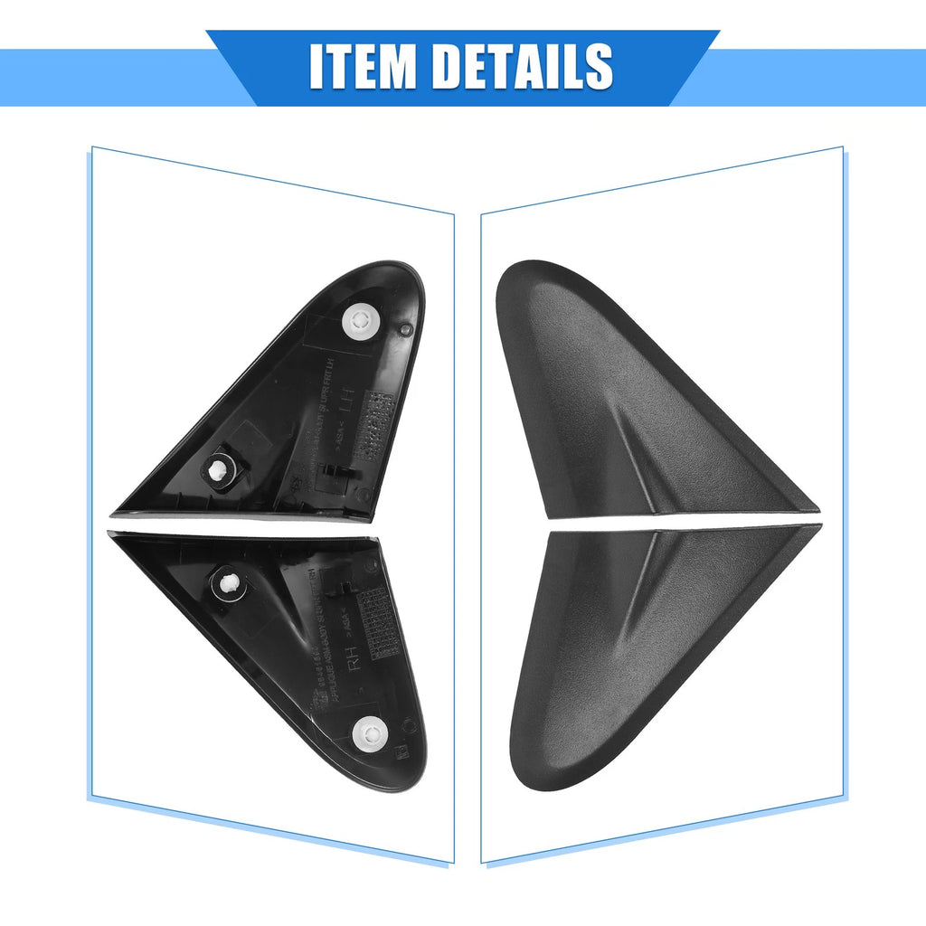 2pcs Mirror Corner Triangle Fender Cover for Chevrolet Sonic (2012–2020)