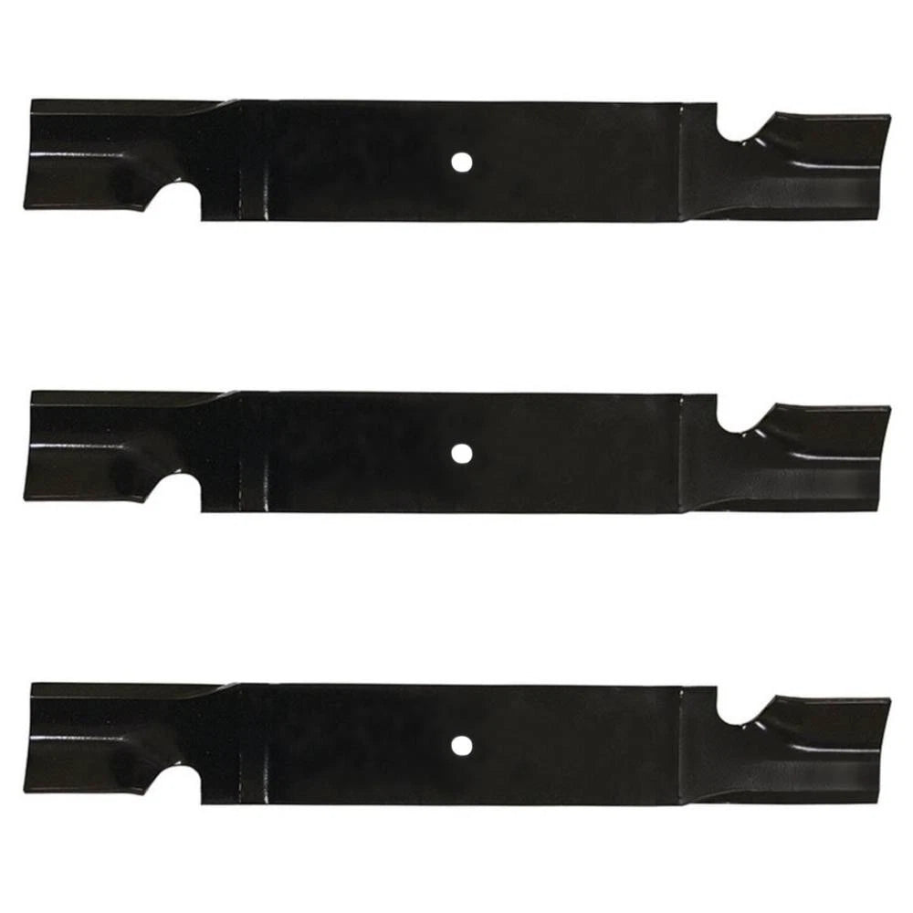 3 Pack Notched High Lift Blades for Grasshopper 320246 (Fits 320-702)