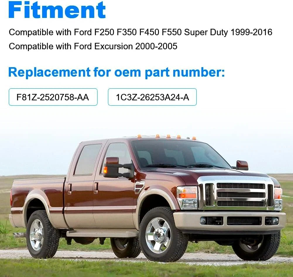 Set of 4 Lower Door Weather Strip Seal for Ford F250 F350 Crew Cab (1999–2016)