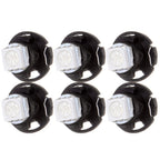 6X T4.7 Neo Wedge 1-5050 SMD LED Bulbs for Dashboard Gauge Climate Control
