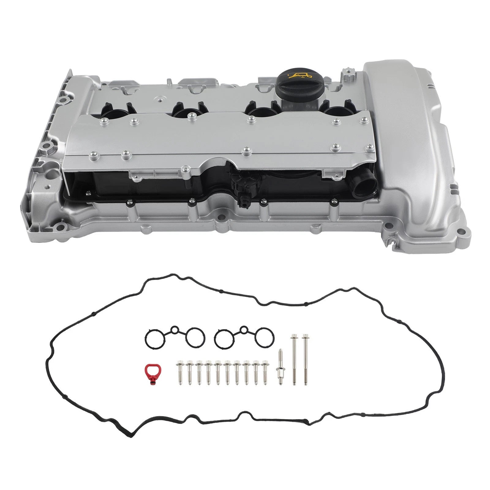 Aluminum Engine Valve Cover w/ Gasket Set for Mini Cooper S (2007–2012)