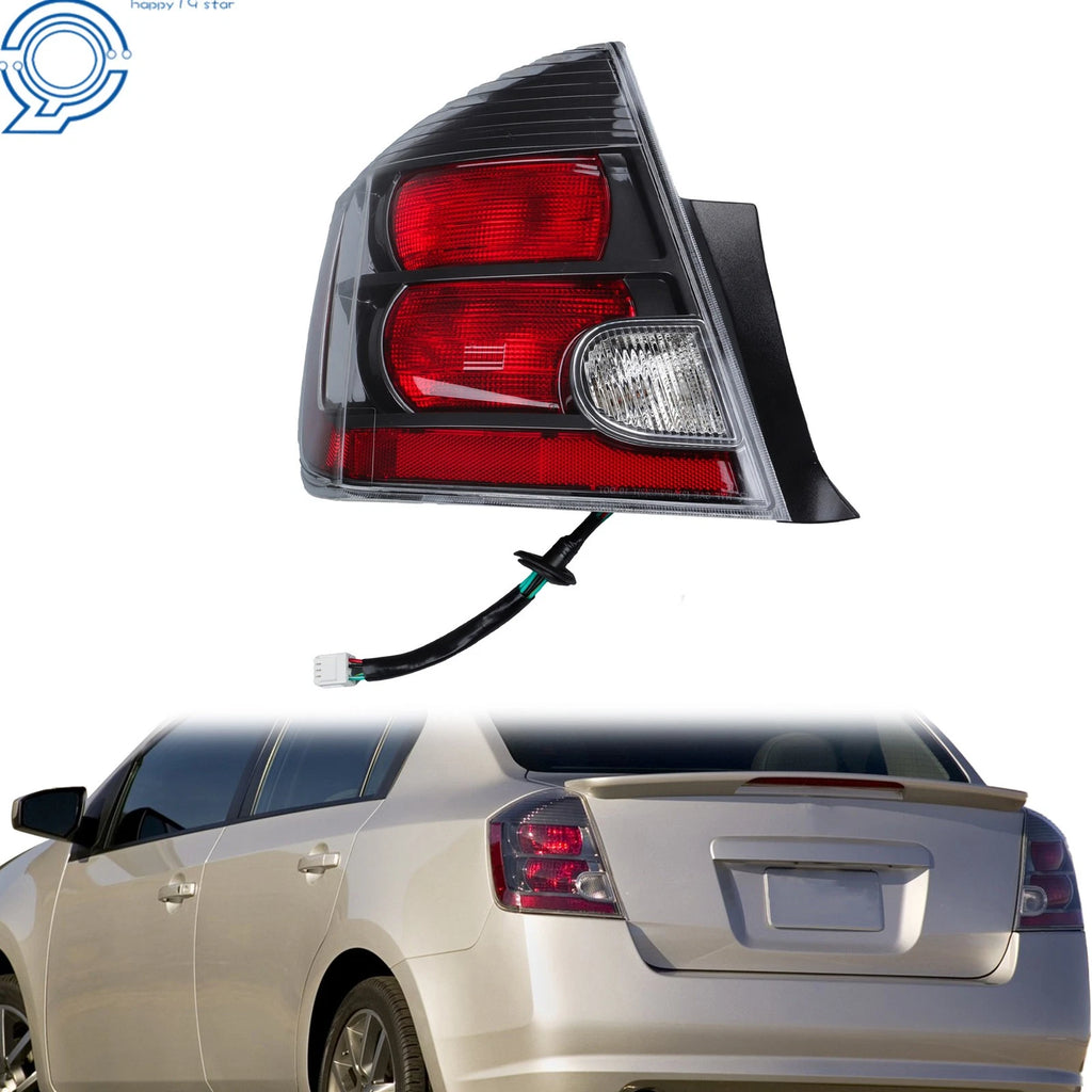 Smoked Rear Tail Light for Nissan Sentra (2010-2012) Left Driver Side