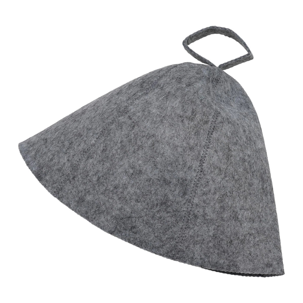 Felt Shower Cap for Sauna Use - Anti Heat Protection Hat