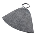 Felt Shower Cap for Sauna Use - Anti Heat Protection Hat