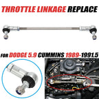Throttle Linkage Rod 5011955AB for Dodge D250 D350 W250 W350 (1989–1991)