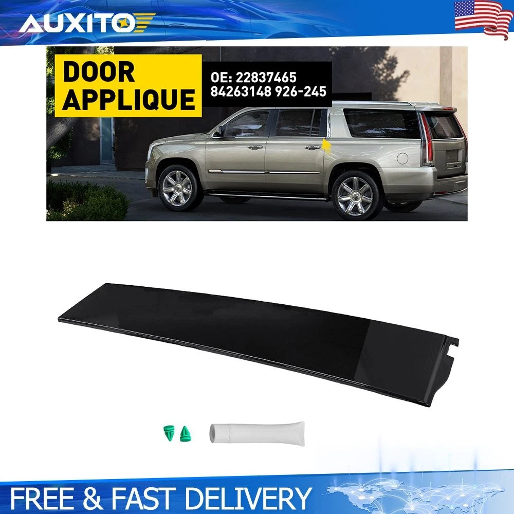 926-245 LH Rear Left Door Applique for Chevrolet Suburban 3500 HD (2016–2018)
