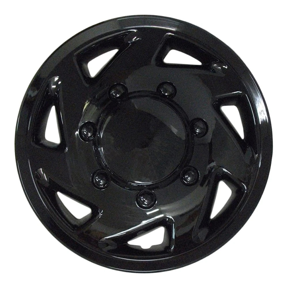 Wheel Covers 16 Inch Gloss Black Set of 4 for Ford E-150 E-450 (2015–2024)