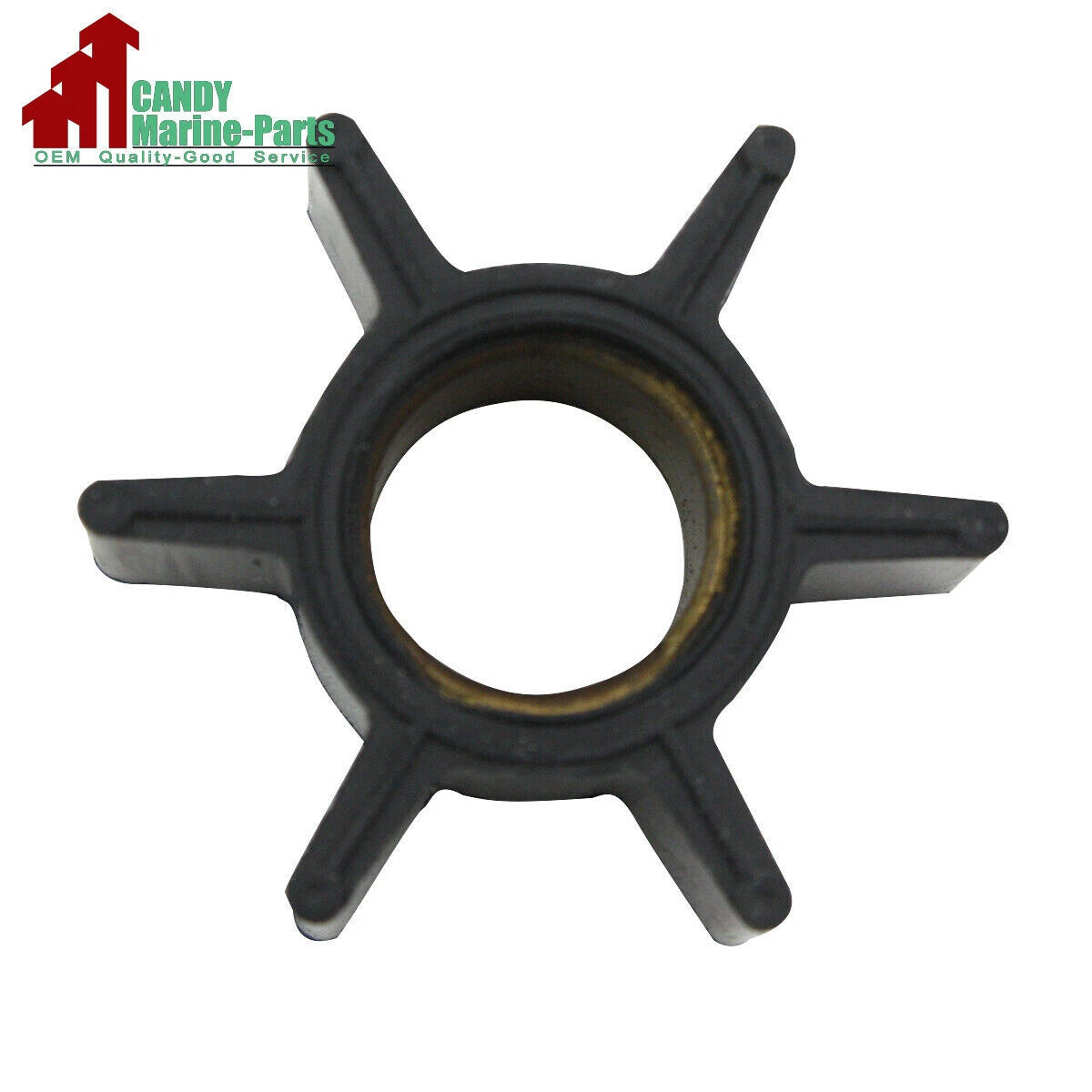 Water Pump Impeller for Mercury Mark 5/6 Outboard Motor (3.5-6 HP, 47-22748)