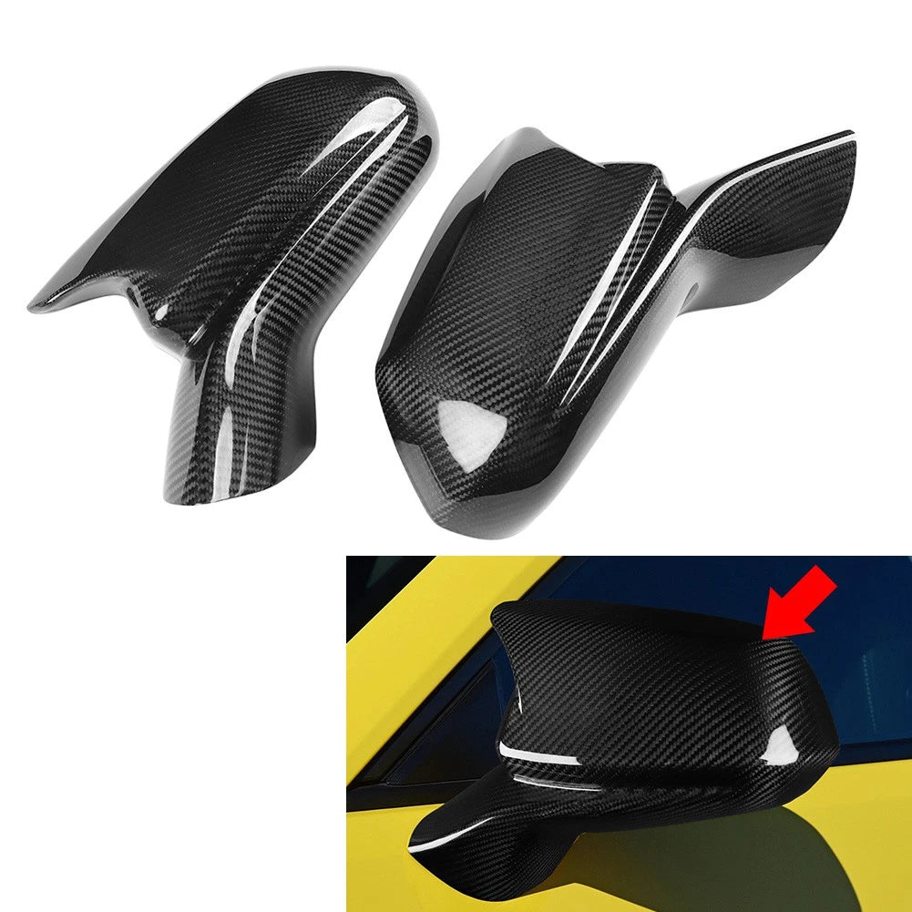 Carbon Fiber Side Door Rearview Mirror Cover for Chevrolet Camaro (2016–2024)