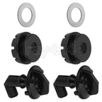 2X Hood Latch Toggles & Grommet Washer for Polaris RZR 800 (2008–2014)