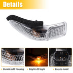 LED Left Side Mirror Turn Signal Indicator for Toyota Avalon (2013–2018)