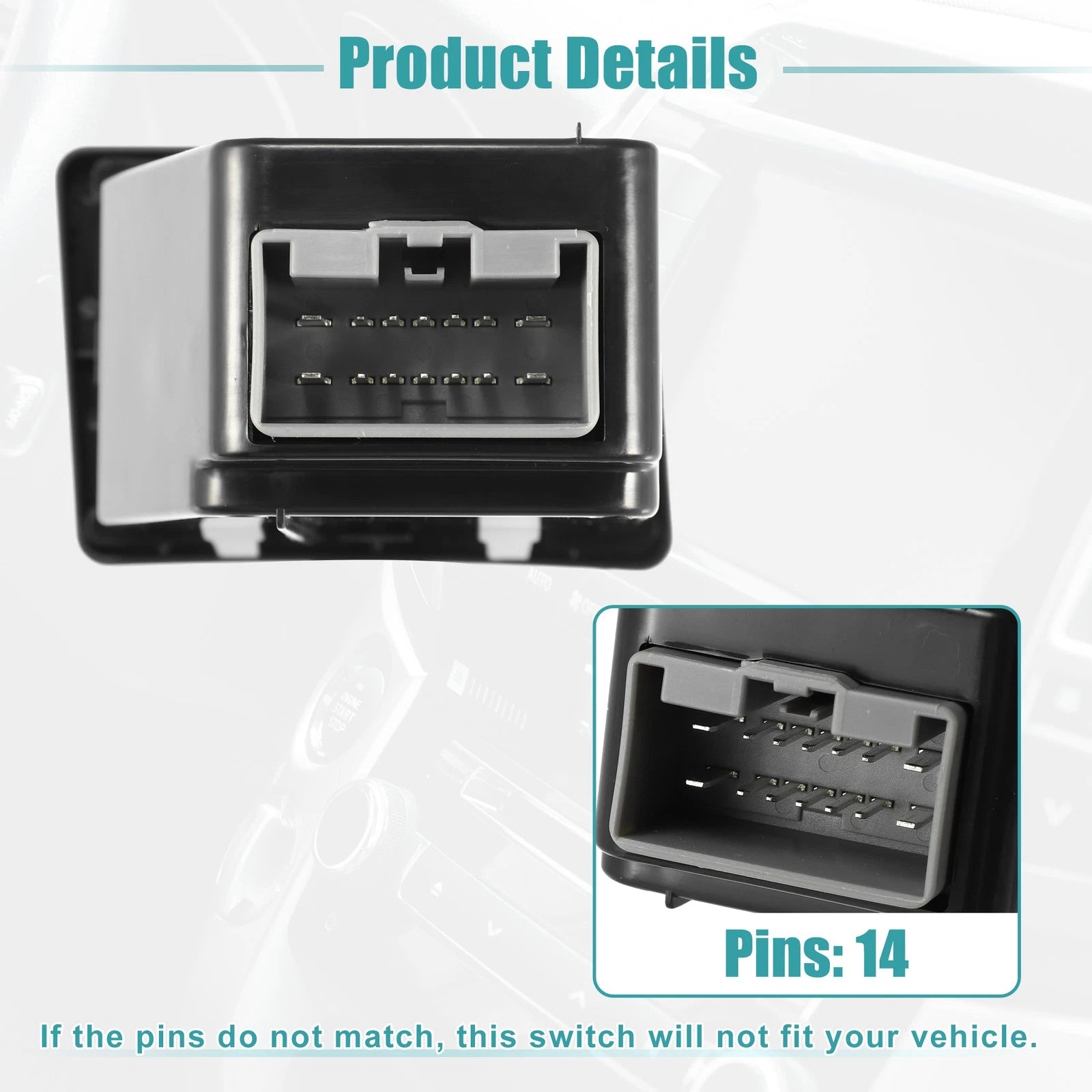 Interior Trailer Brake Controller Module for Ford F-150 (2015–2019)