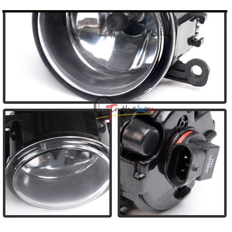 H11 Halogen Fog Light Bulbs with Harness Kit for Subaru WRX STI (2015–2018)