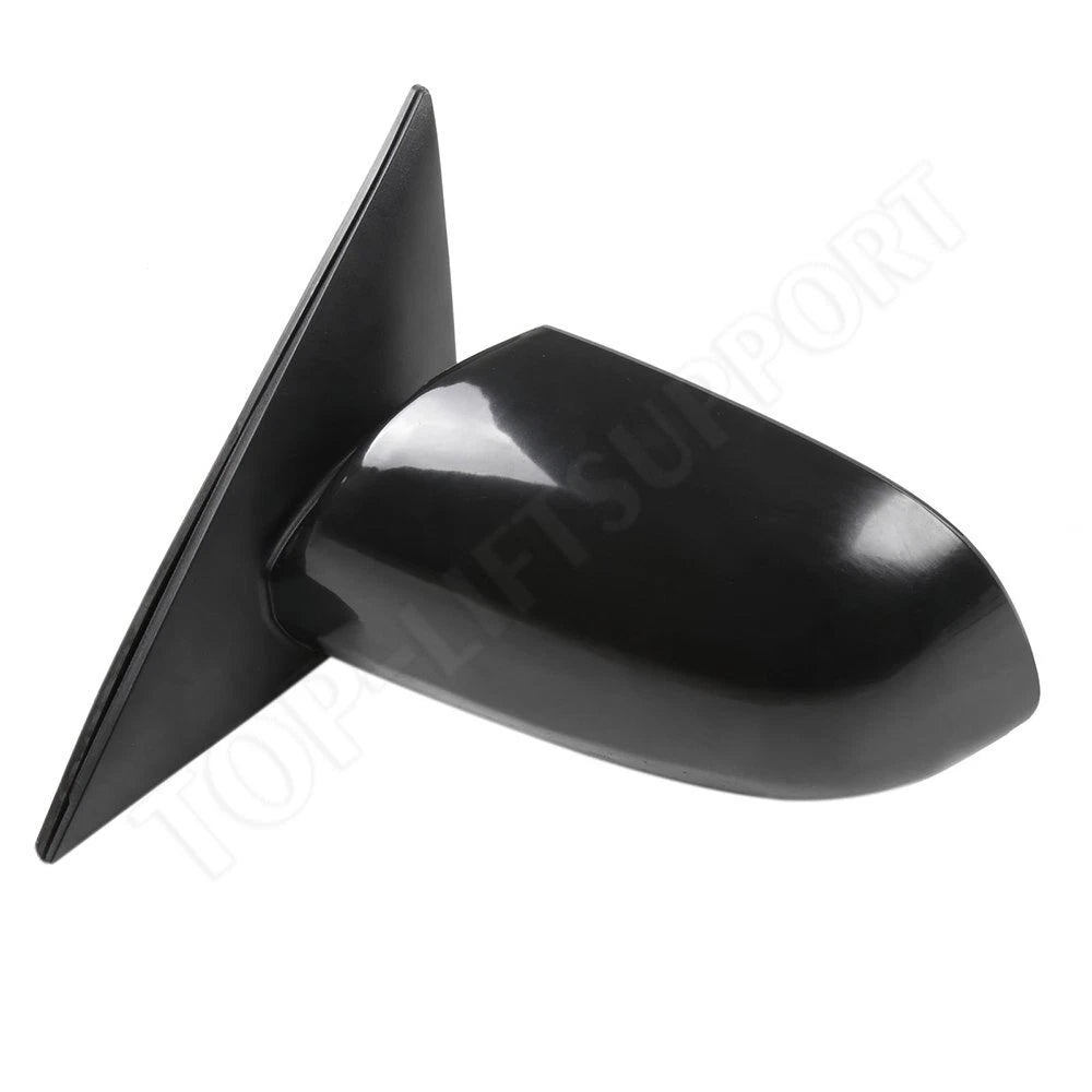 Left Side View Mirror for Hyundai Sonata (2006–2010) - Power Heated Black Clear