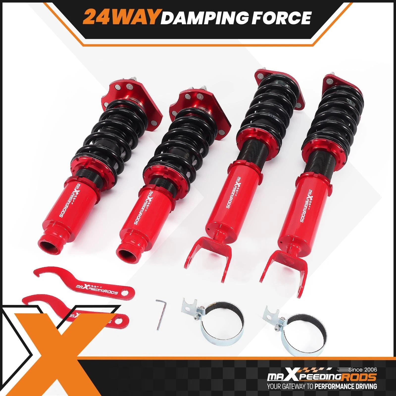 Coilover Lowering Kit for Honda Prelude (1992–2001)
