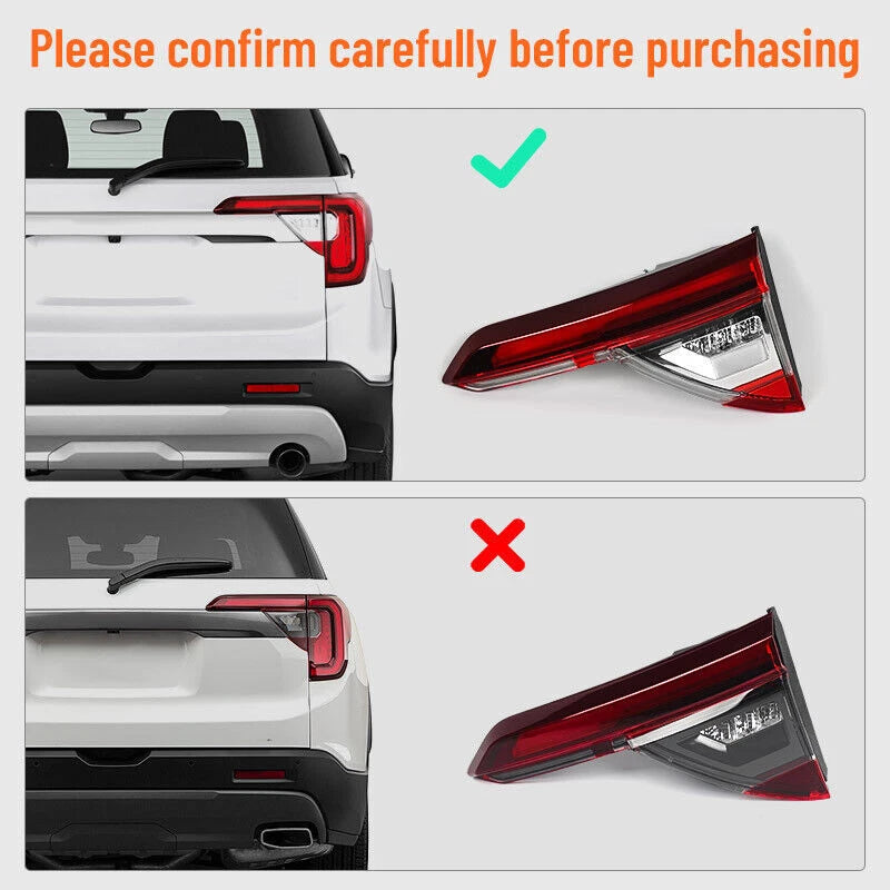 LED Chrome Tail Light for GMC Acadia (2020–2023)