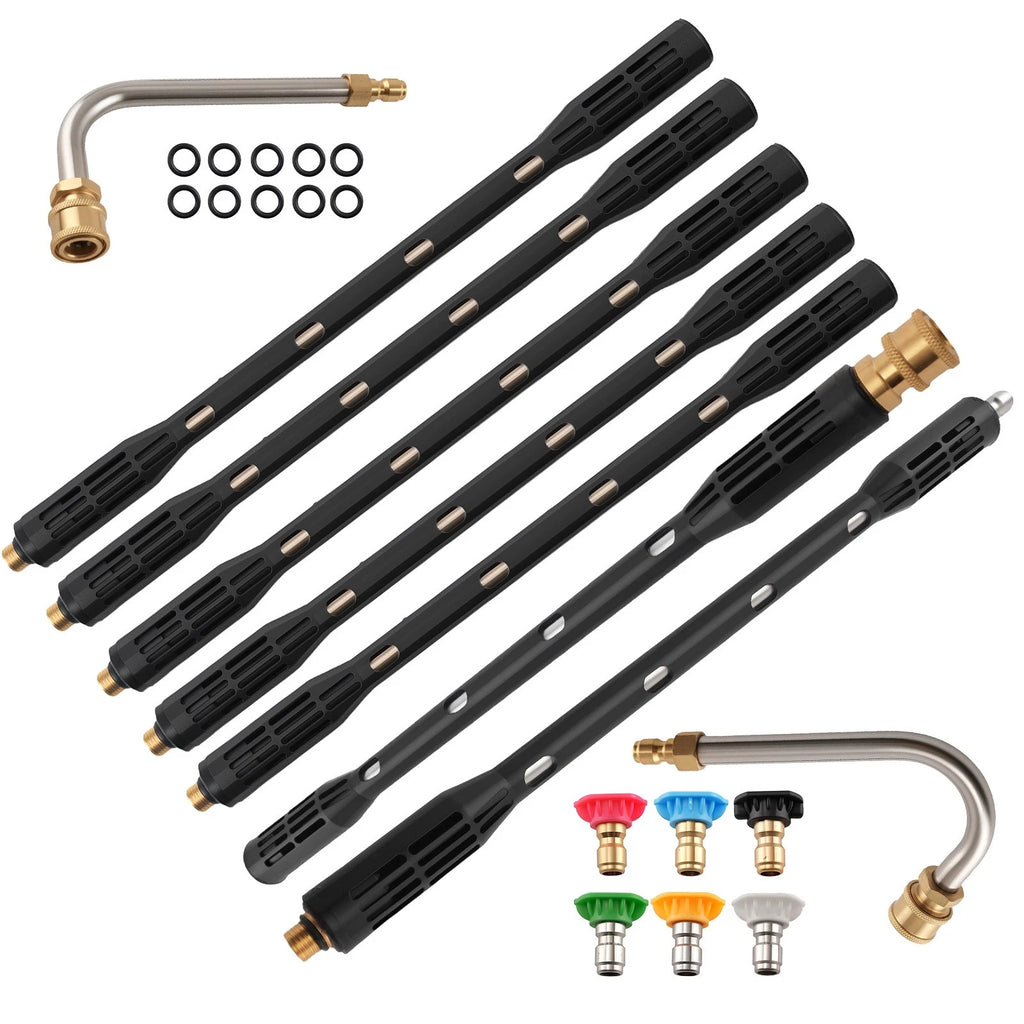 9.5ft Power Washer Wand Extension Set for (Angled Wands) (2020–2021)
