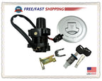 Ignition Switch & Fuel Gas Cap Set for Honda CBR300R (2015–2016) w/ 2x Keys