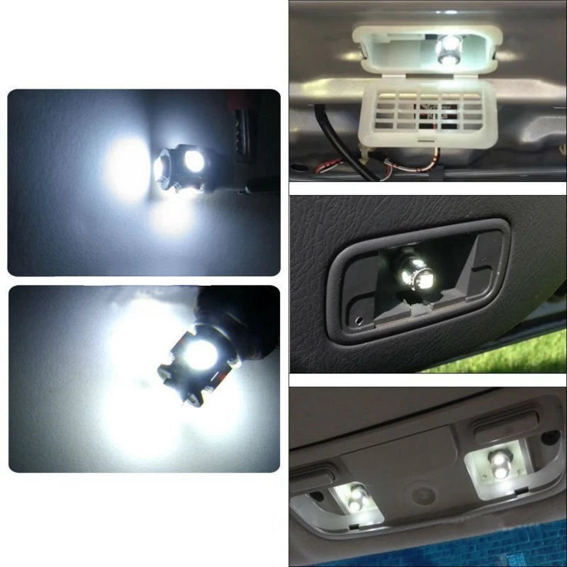 2X 168 194 2825 LED Bulbs for License Plate Lights