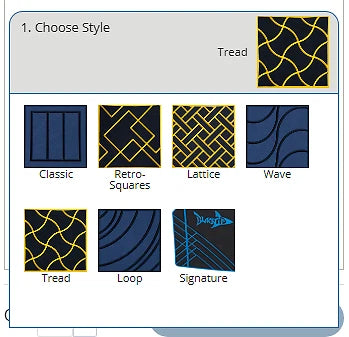 Traction Mat Foot Pads for Seadoo GTX RXT (2002–2008) - Blacktip Turf Mats