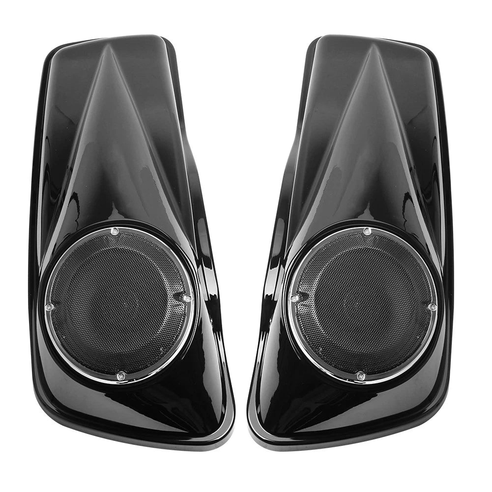 Set of 2 Saddlebag Lid Bra Covers for Harley Touring Electra Street Glide (2014–2021)