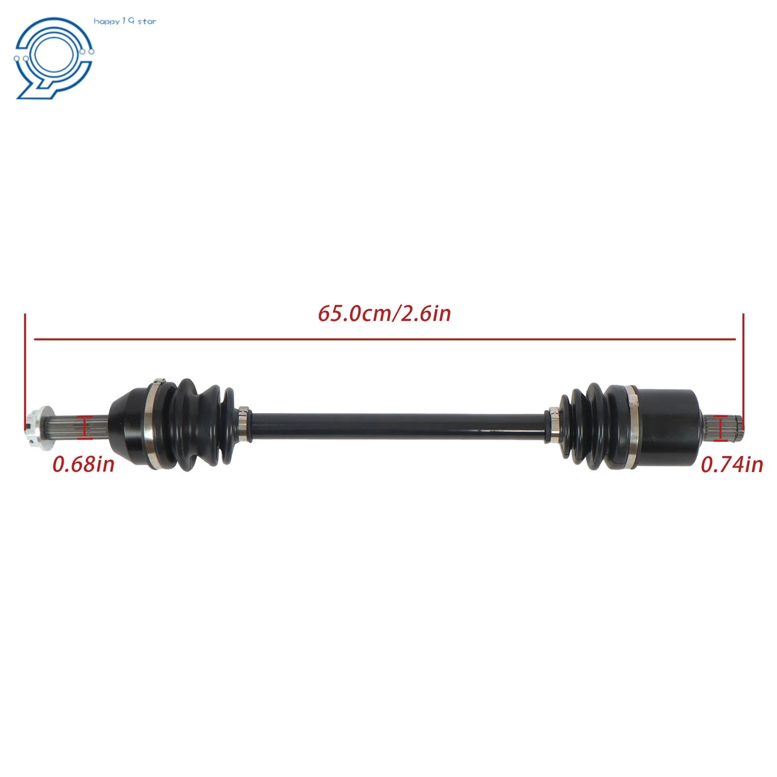 Set of 2 CV Axles for Polaris Ranger 500 570 (2017–2022)