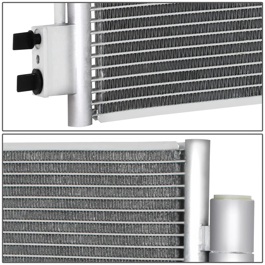 A/C Condenser Assembly for Fiat 500L (2014–2020) OE Style Aluminum
