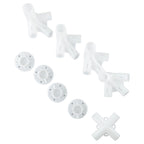 Set of 4 Gazebo Awning Tent Connectors Plastic