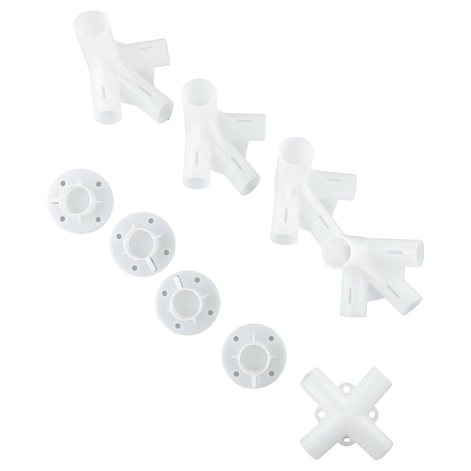 Set of 4 Gazebo Awning Tent Connectors Plastic