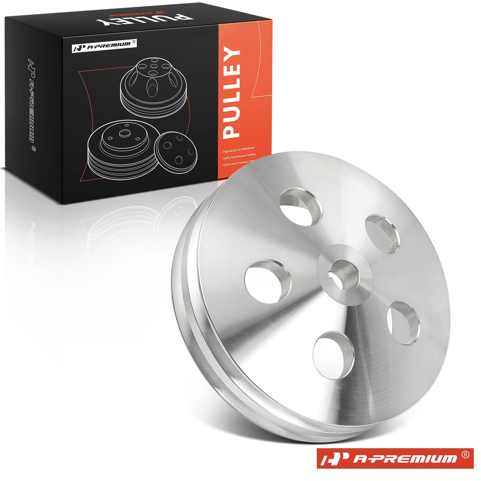 Power Steering Pump Pulley for BBC SBC and Small Block Ford 