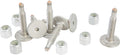 6 Pack Woodys Signature Series Stainless Steel Snow Track Studs 1.450 inch