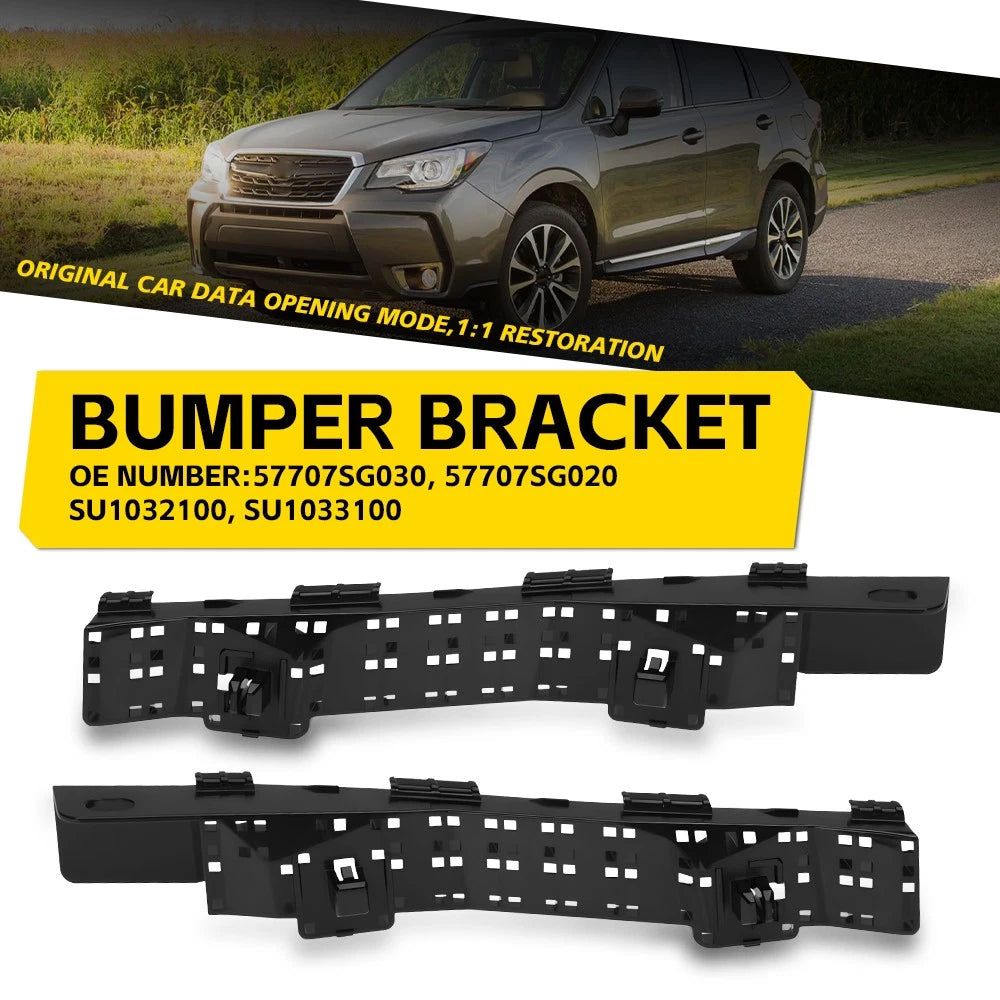 Set of 2 Front Bumper Support Brackets for Subaru Forester (2014–2018)
