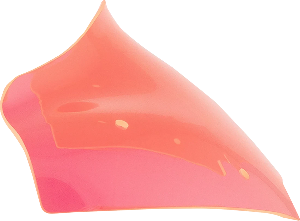 Klock Werks 10" Kolor Flare Windshield for Harley Davidson (2014–2023) - Pink Ice KWW-01-0750