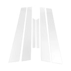 Set of 6 Door Pillar Window Trim for Honda Accord (1998–2002) Chrome