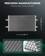 Aluminum AC Condenser for Sterling Truck LT8500 (2000–2003)