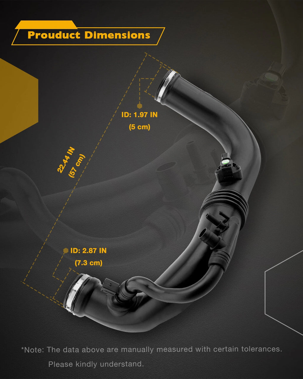 Air Turbo Intake Hose Kit for Benz C-Class E-Class SLK (2009-2015)