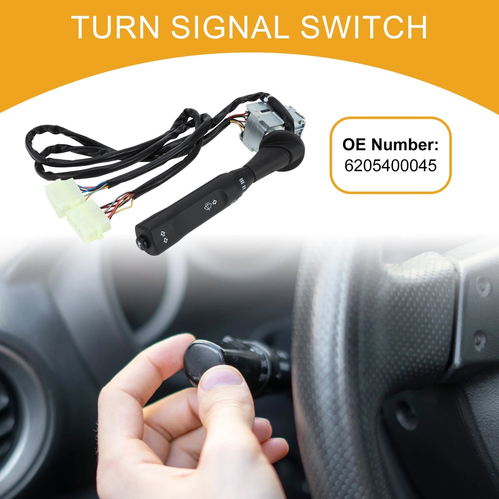 Turn Signal Switch Lever No. 6205400045 for Mercedes-Benz Truck 