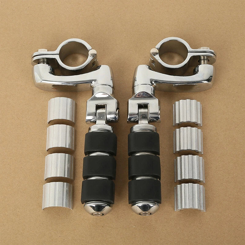 Highway Footpegs Set of 4 for Harley Softail Touring Glide