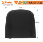Center Console Armrest Cover for Chevrolet Cruze (2009-2014) Black Leather
