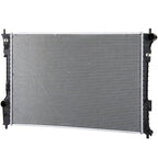 Replacement Plastic Aluminum Radiator for Chevrolet Silverado (2007–2013)