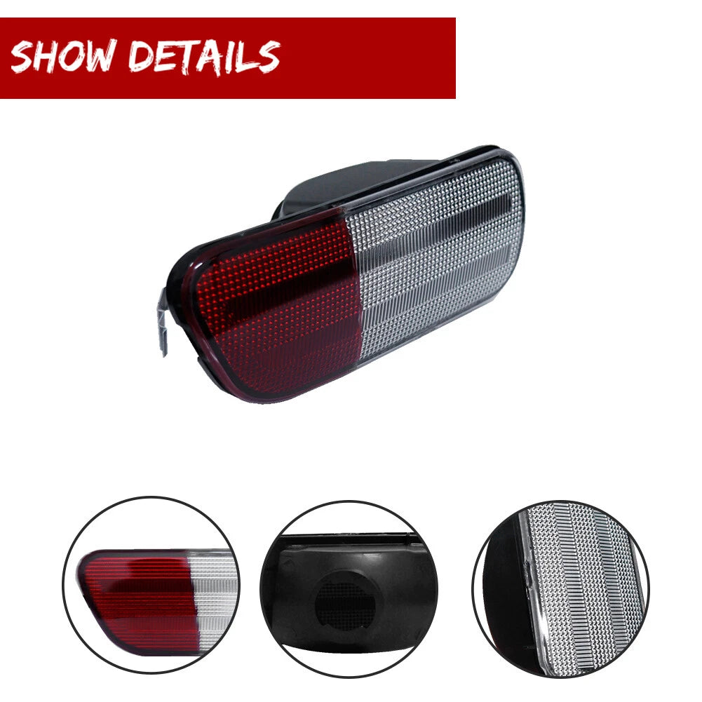 Backup Reverse Light Reflector Lens Pair for Chrysler PT Cruiser (2006–2010)