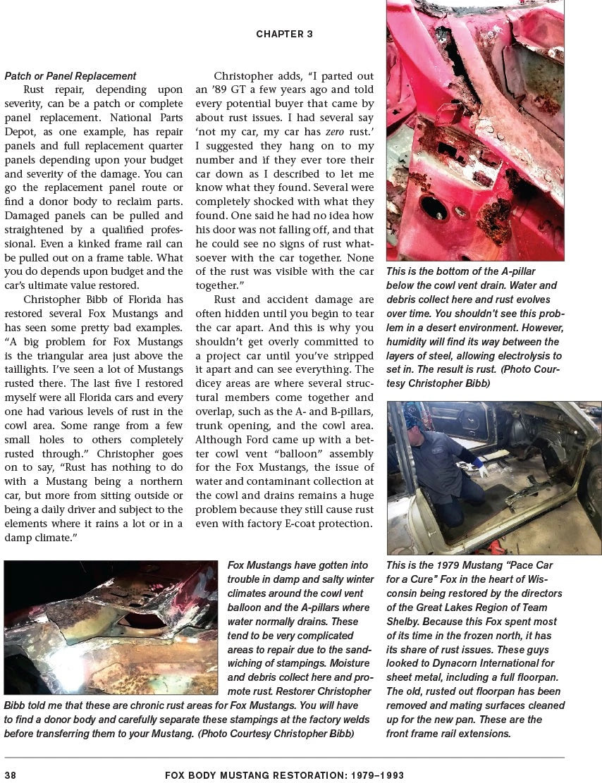 Restoration Manual for Ford Mustang Fox Body (1979-1993)
