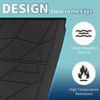 Flat Face Cargo Liner Rear Trunk Mat for Audi A7 S7 RS7 (2019–2024) TPE