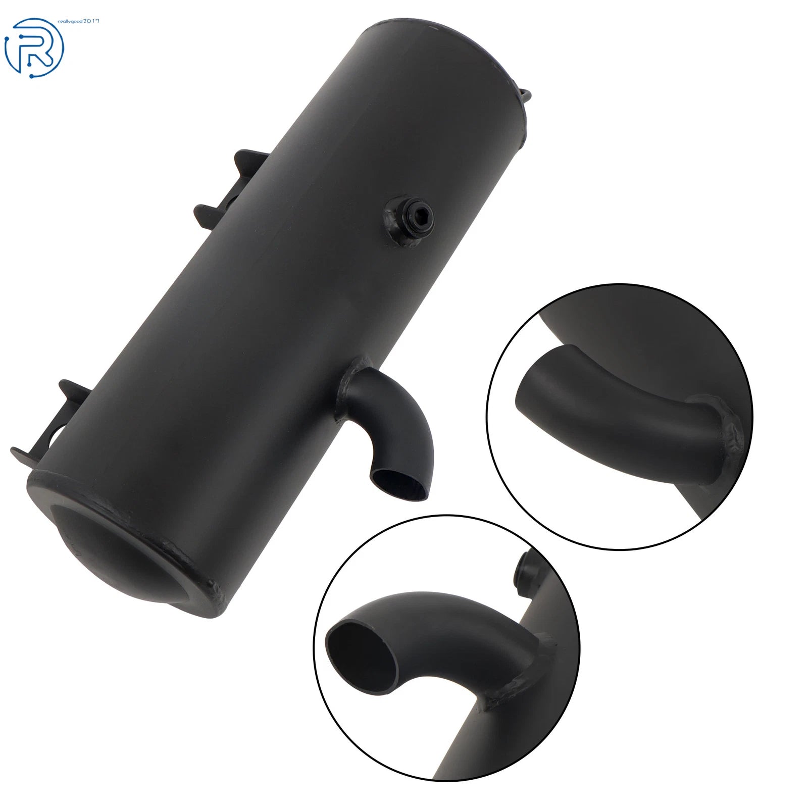 Exhaust Muffler Silencer with Gaskets for Polaris Scrambler 500 4x4 (1999–2002) 1261006-489