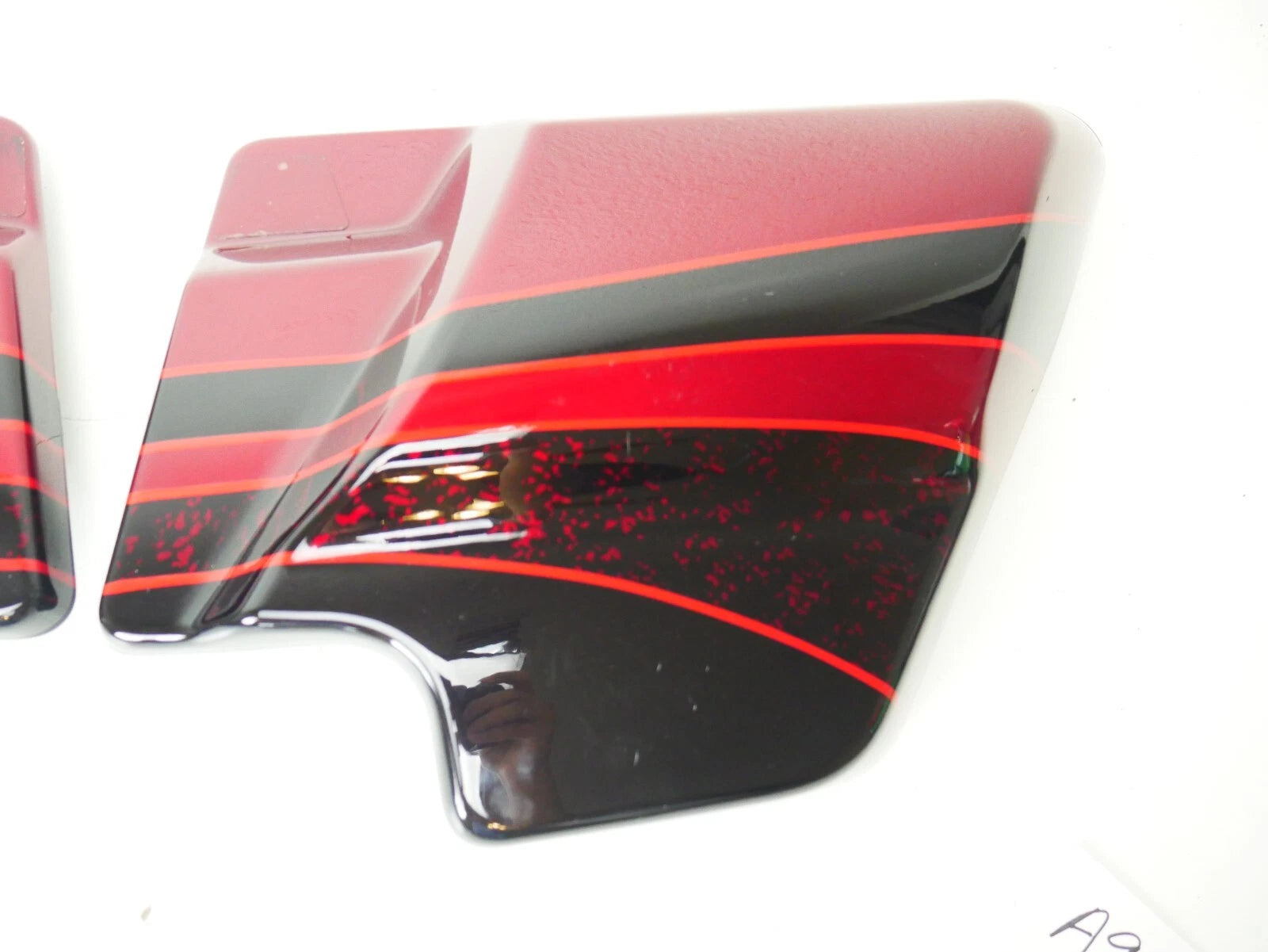 Side Covers for Harley Davidson CVO Street Glide Special (2009–2021) - Rio Red/Black Ember