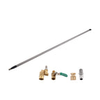 Stainless Steel Radiator Cleaning Wand for High Pressure Washer (39.4'')